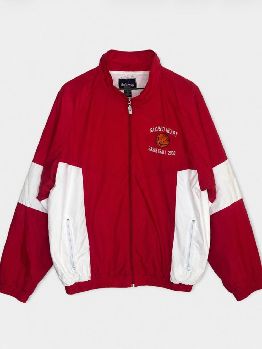Vintage 2000 Sacred Heart Basketball Warm Up Jacket